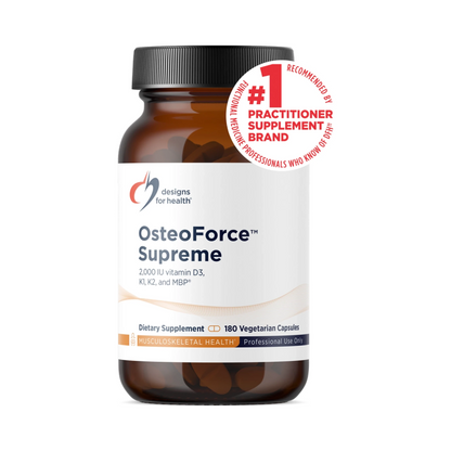 Designs for Health OsteoForce Supreme 180 Capsules
