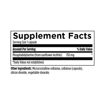 Designs for Health PS 150 Phosphatidylserine 60 Capsules