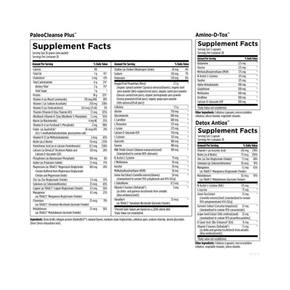 Designs for Health PaleoCleanse Plus Strawberry Vanilla 14 Day Detox Program