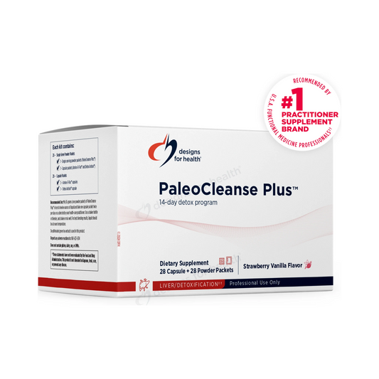 Designs for Health PaleoCleanse Plus Strawberry Vanilla 14 Day Detox Program