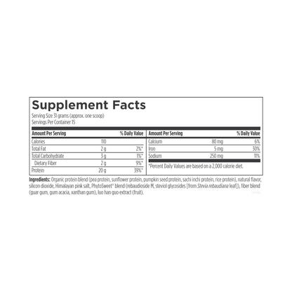 Designs for Health Phytotein Vanilla 465g
