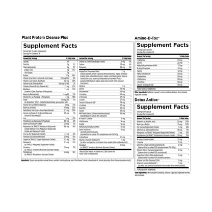 Designs for Health Plant Protein Cleanse Plus Detox Program 14 day Kit