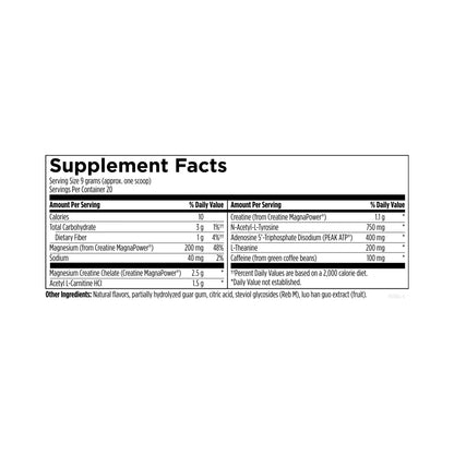 Designs for Health PreTrain NRG 180g Powder