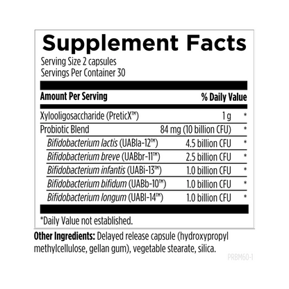 Designs for Health PrebioMed XOS 60 Capsules