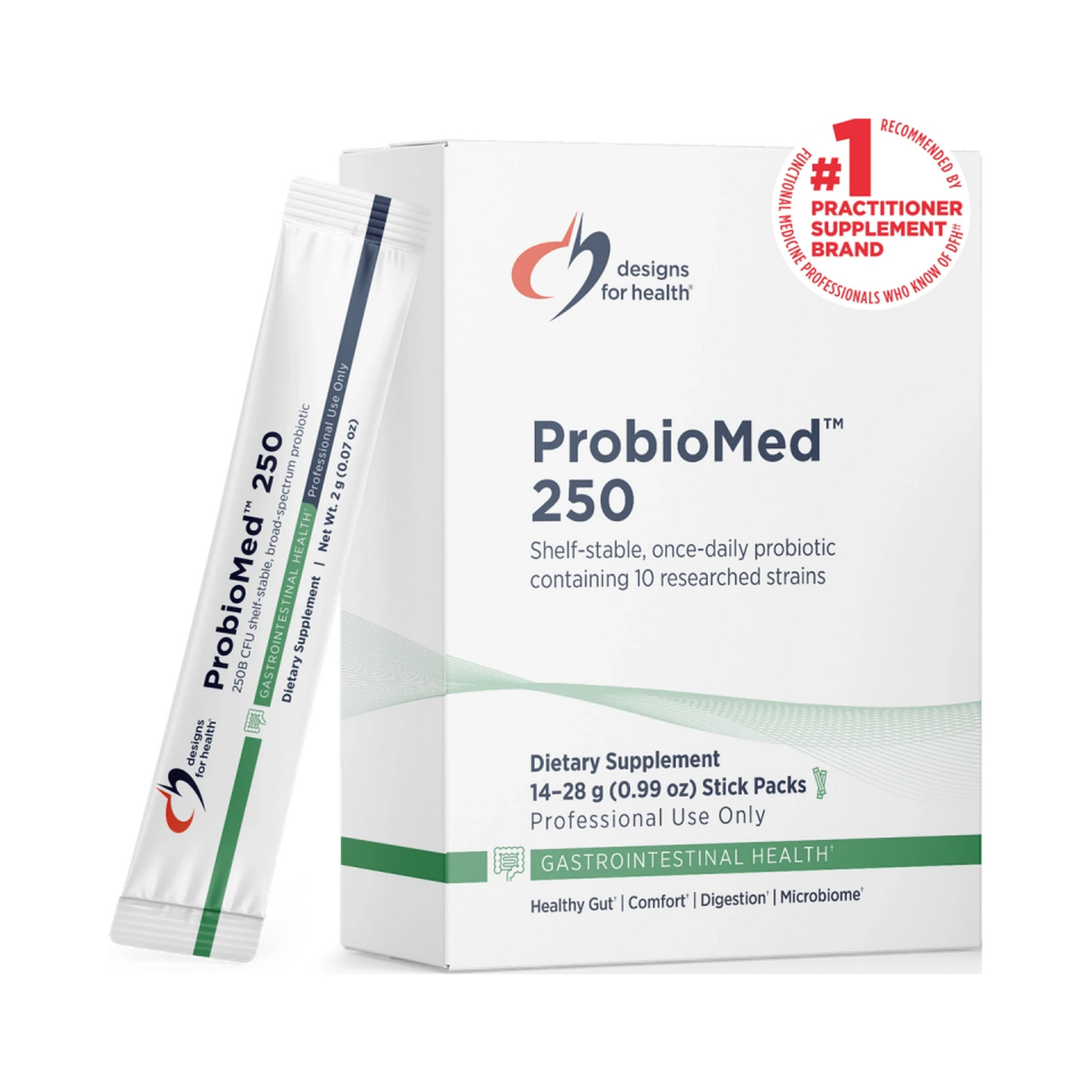 Designs for Health ProbioMed 250 14 Sticks