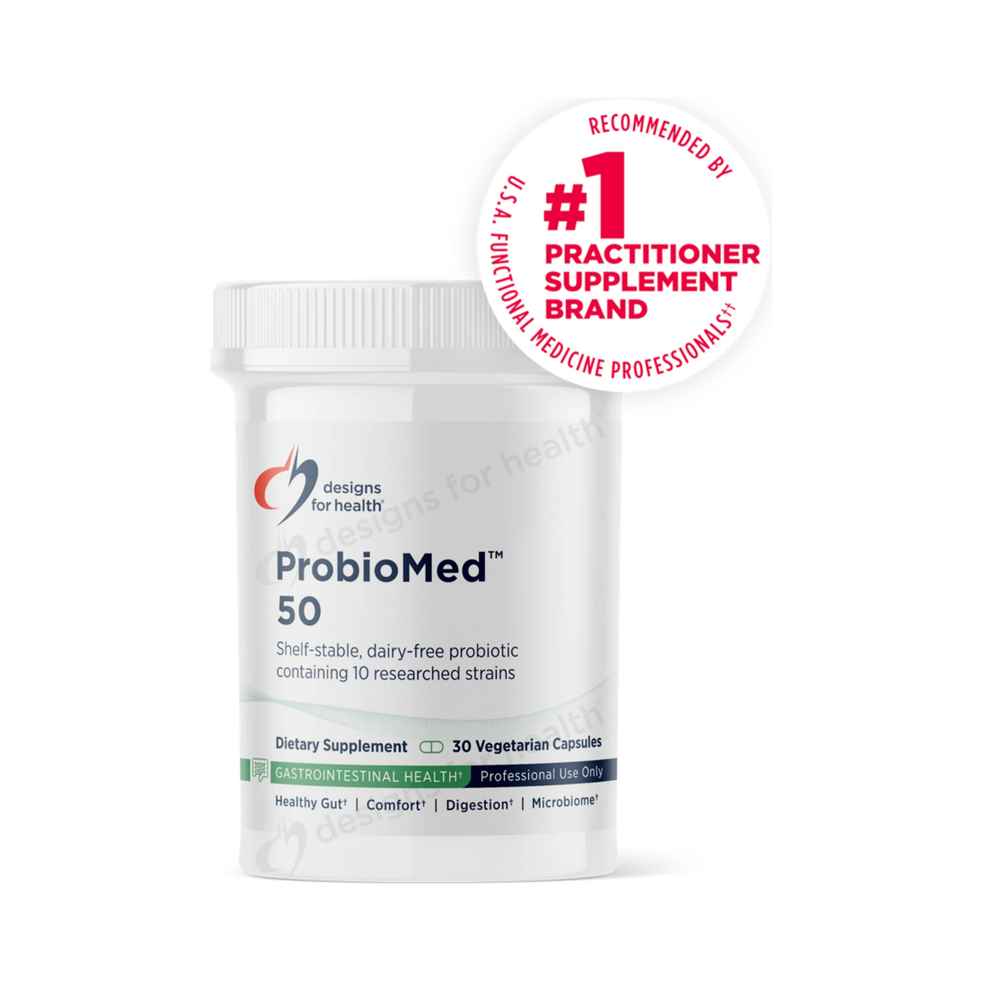 Designs for Health ProbioMed 50 30 Capsules