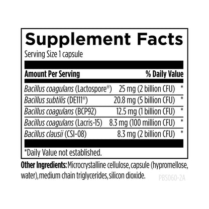 Designs for Health ProbioSpore 60 Capsules