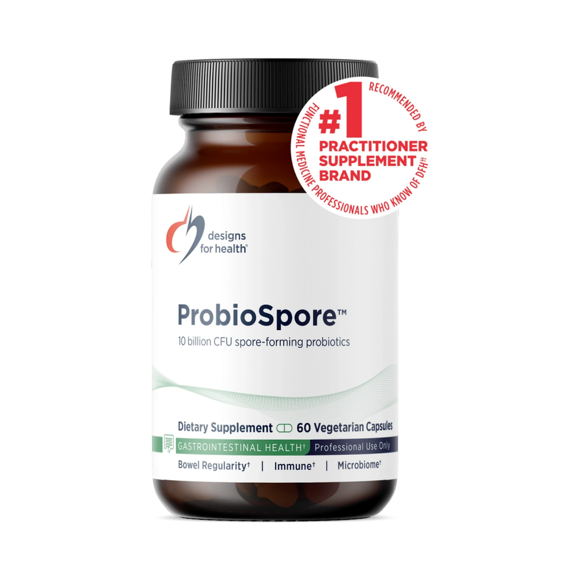 Designs for Health ProbioSpore 60 Capsules
