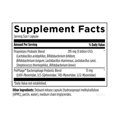 Designs for Health Probiophage DF 120 Capsules