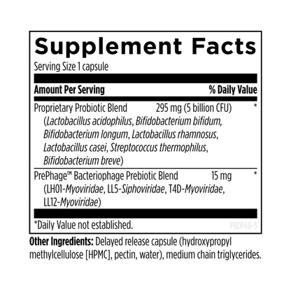 Designs for Health Probiophage DF 60 Capsules