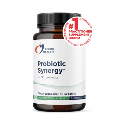 Designs for Health Probiotic Synergy 60 Spheres