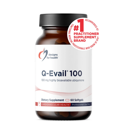 Designs for Health Q-Evail 100 60 Softgels