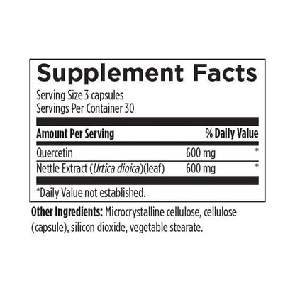 Designs for Health Quercetin + Nettles 90 Capsules