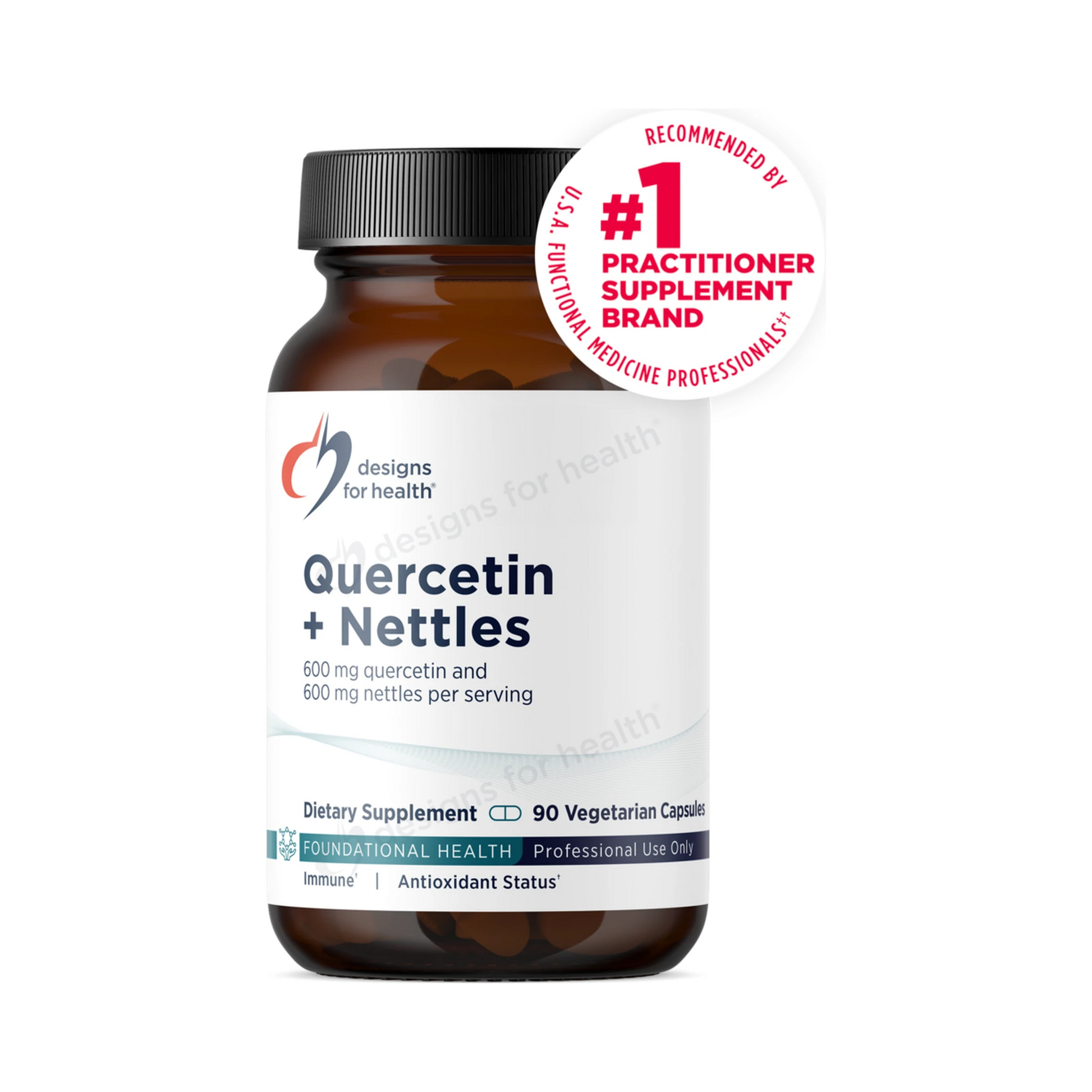 Designs for Health Quercetin + Nettles 90 Capsules