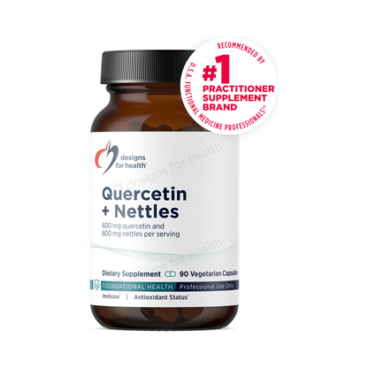 Designs for Health Quercetin + Nettles 90 Capsules