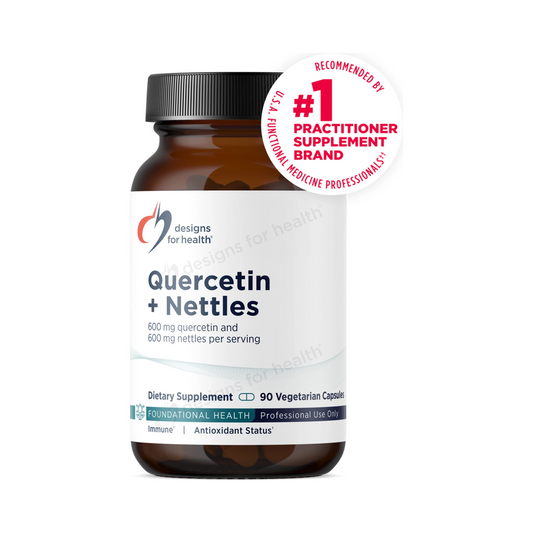 Designs for Health Quercetin + Nettles 90 Capsules