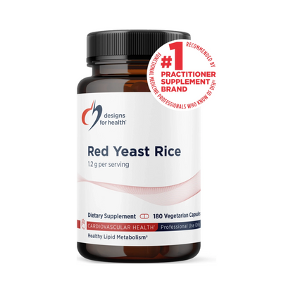 Designs for Health Red Yeast Rice 180 Capsules
