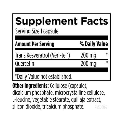 Designs for Health Resveratrol Supreme 60 Capsules