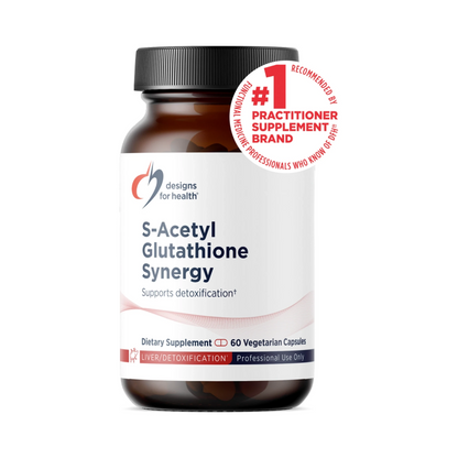 Designs for Health S-Acetyl Glutathione Synergy 60 Capsules