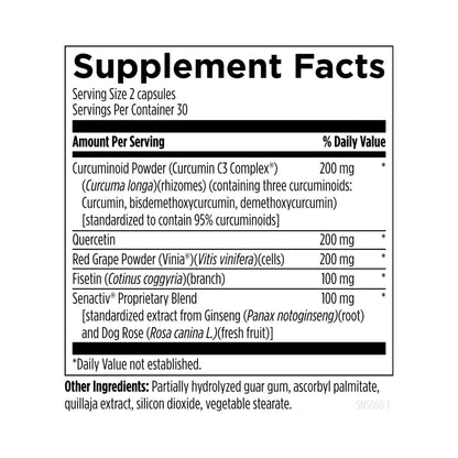 Designs for Health Senolytic Synergy 60 Capsules