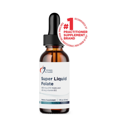 Designs for Health Super Liquid Folate 30mL