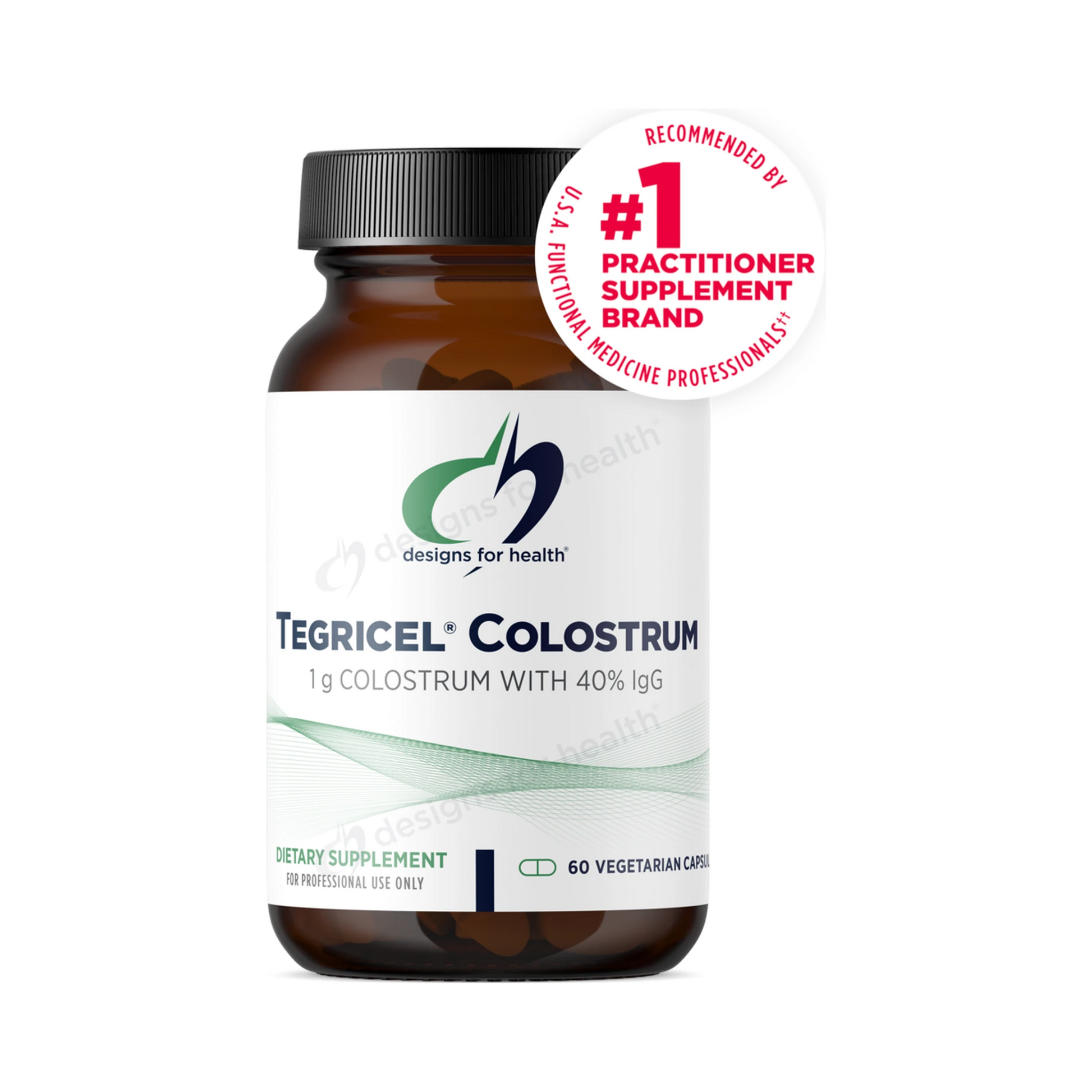 Designs for Health Tegricel Colostrum 60 Capsules