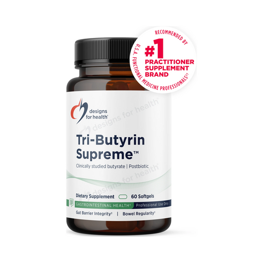 Designs for Health Tri-Butyrin Supreme 60 Softgels