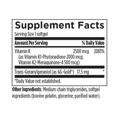 Designs for Health Tri-K 60 Softgels