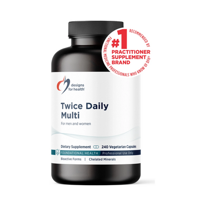 Designs for Health Twice Daily Multi 240 Capsules
