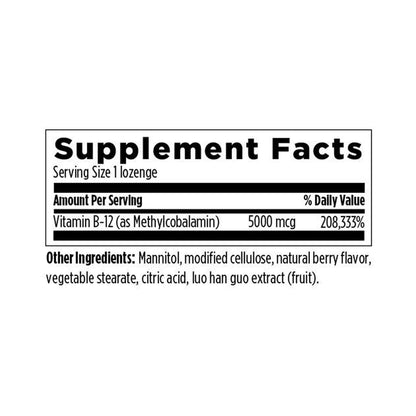 Designs for Health Vitamin B12 60 Lozenges