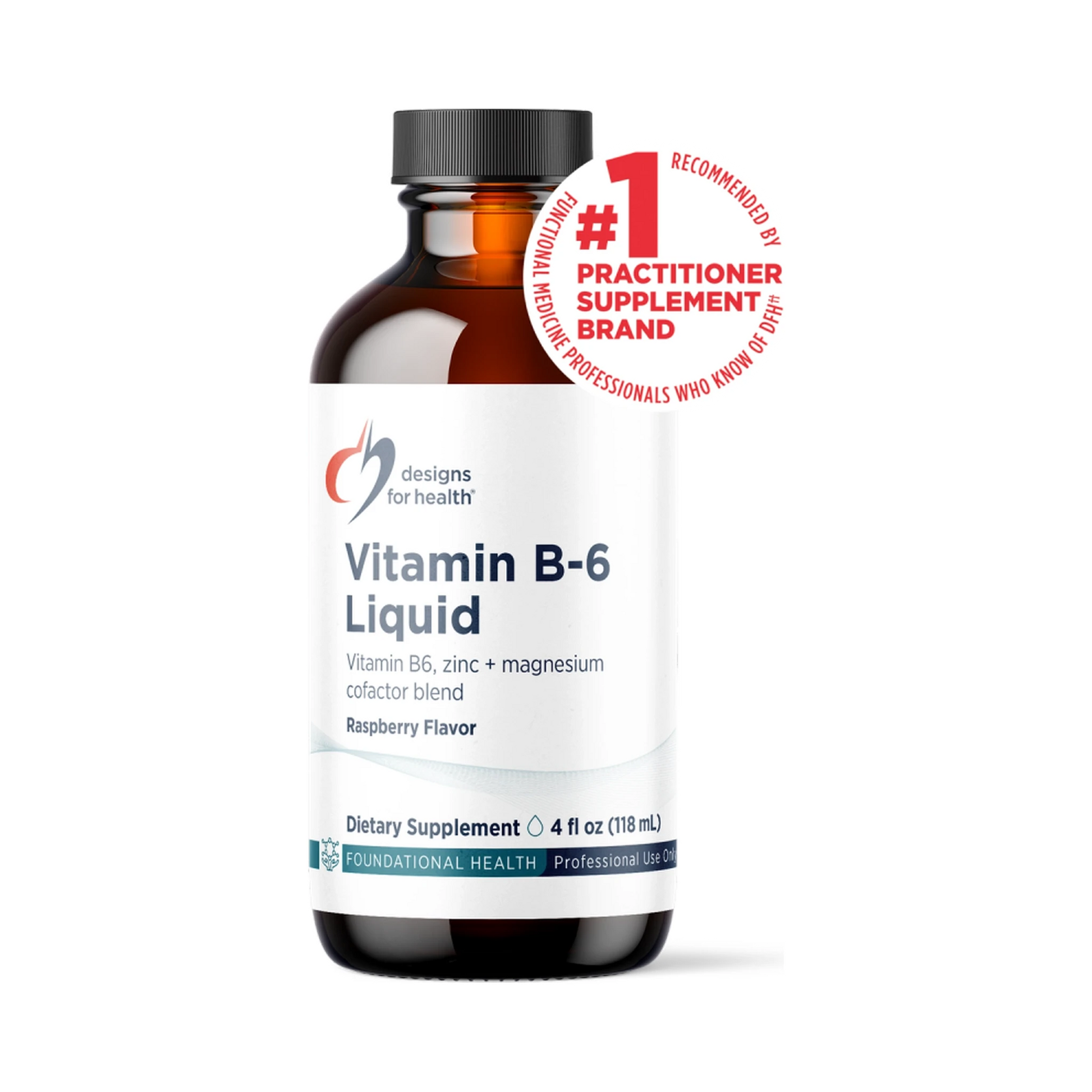 Designs for Health Vitamin B6 118mL