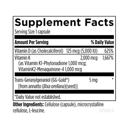 Designs for Health Vitamin D Supreme 60 Capsules