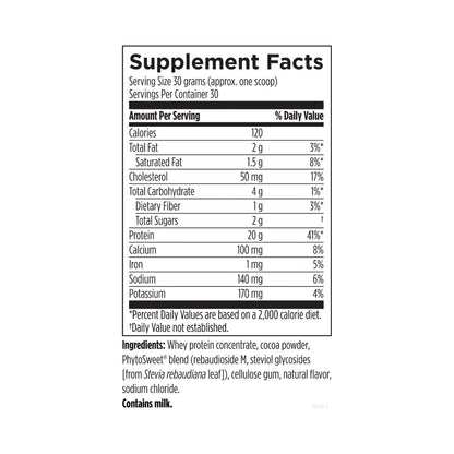 Designs for Health Whey Cool Chocolate 900g Powder