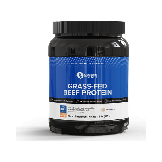 Designs for Sport Grass-Fed Beef Protein Vanilla 810g
