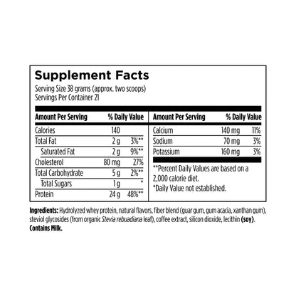 Designs for Sport Hydrolyzed ISO-Whey Protein Caramel Macchiato 798g