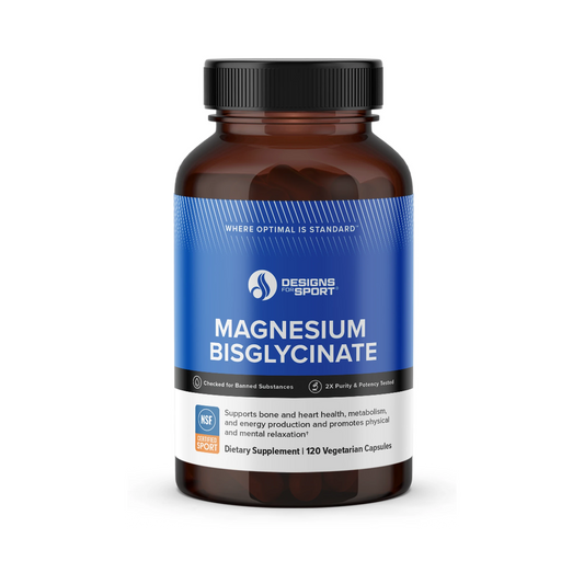 Designs for Sport Magnesium Bisglycinate 120 Capsules