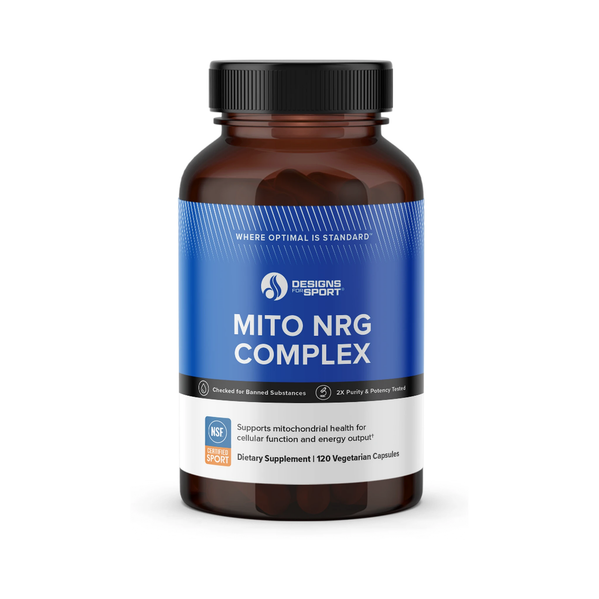 Designs for Sport Mito NRG Complex 120 Capsules