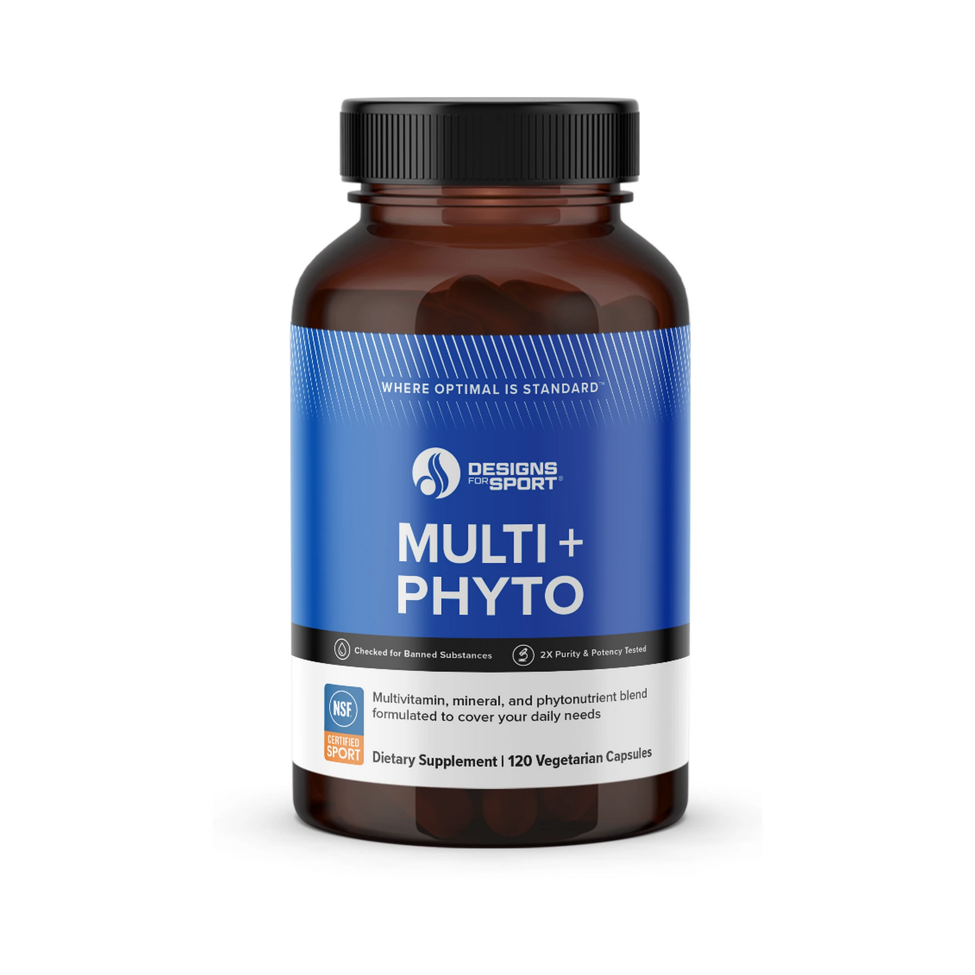 Designs for Sport Multi + Phyto 120 Capsules