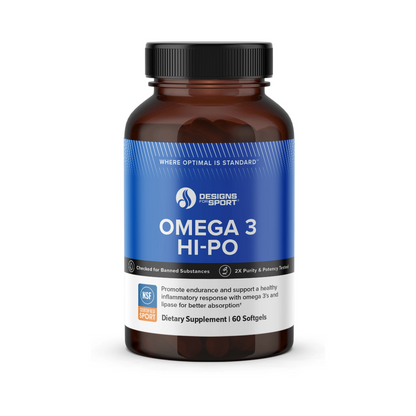 Designs for Sport Omega 3 Hi-Po 60 Softgels
