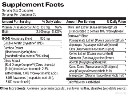 Designs for Beauty The Big Glow 60 Capsules