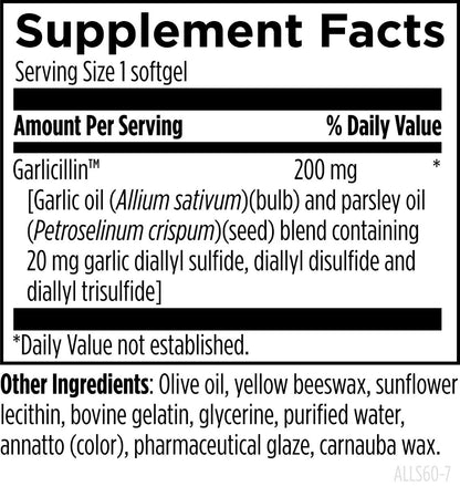 Designs for Health Allicillin 60 Capsules