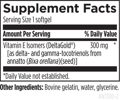 Designs for Health Annatto-E 300 30 Softgels