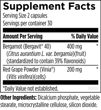Designs for Health BergaVin 60 Capsules