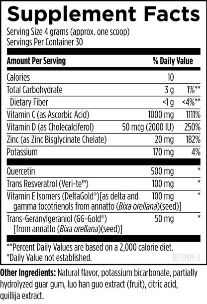 Designs for Health BioFizz Immune 120g