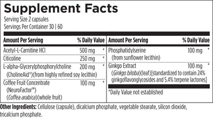 Designs for Health Brain Vitale 120 Capsules