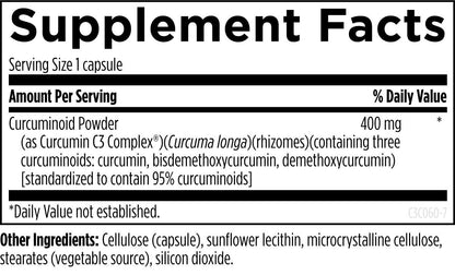 Designs for Health C3 Curcumin Complex 60 Capsules