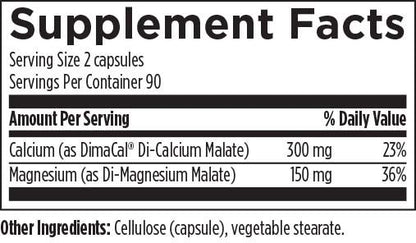 Designs for Health Cal/Mag 2:1 180 Capsules