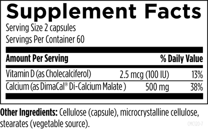 Designs for Health Calcium Malate 120 Capsules