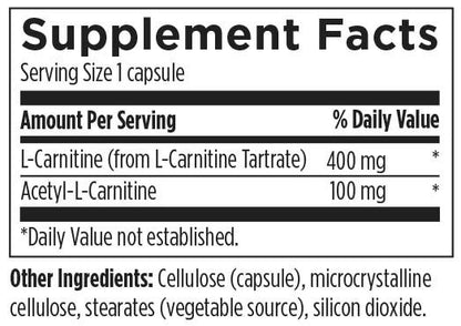 Designs for Health Carnitine Synergy 120 Capsules
