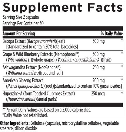 Designs for Health CogniAid 60 Capsules